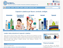 Tablet Screenshot of capsol-spa.com